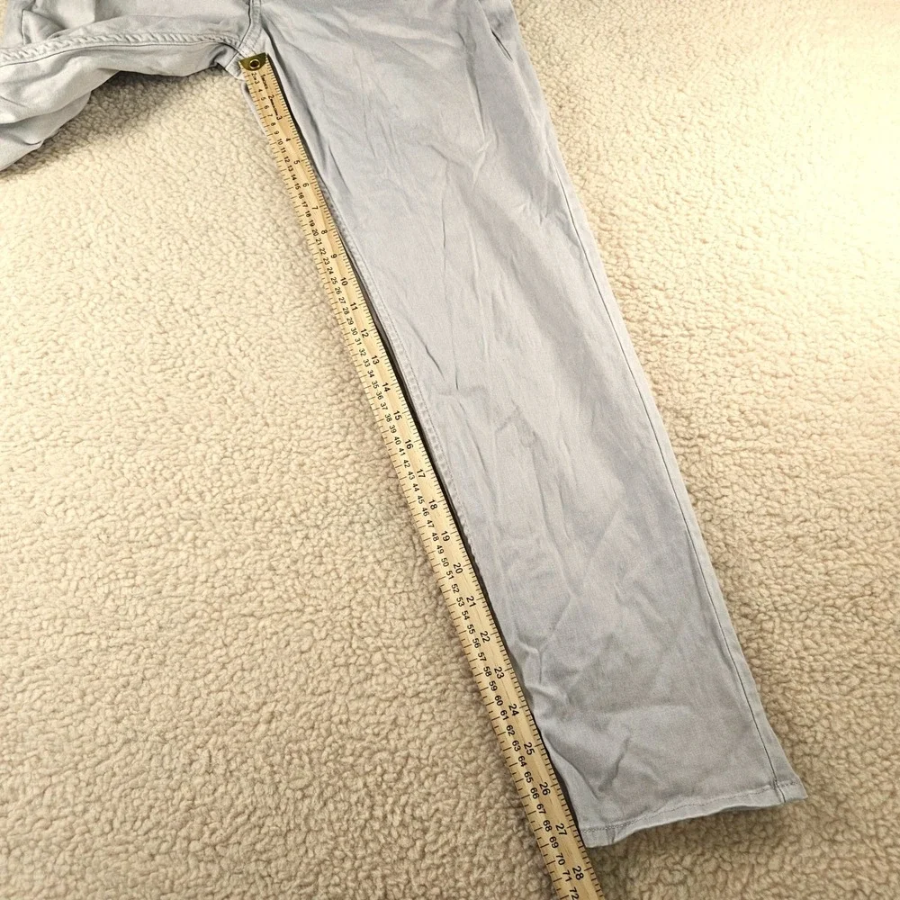 Vineyard Vines 5-Pocket Pants Mens 32x30 Grey Good Stretch Cotton Blend